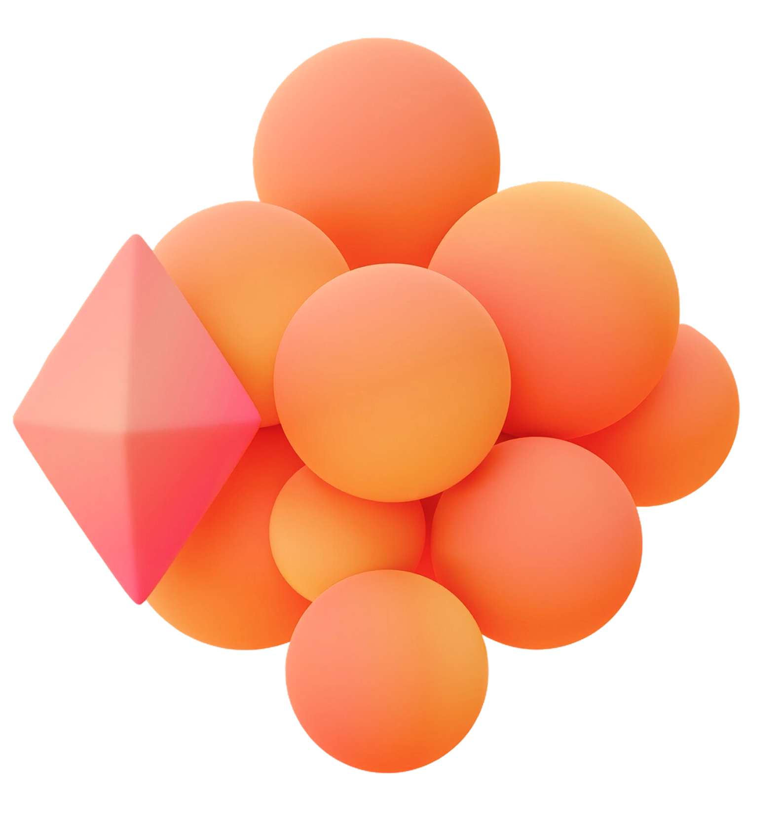 3D Balloon Cluster